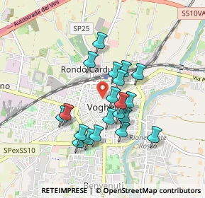 Mappa Vicolo Torrente, 27058 Voghera PV, Italia (0.724)