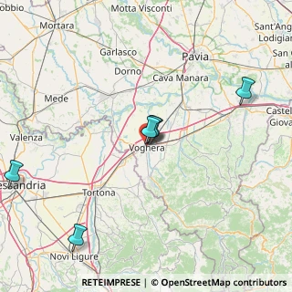 Mappa Via Garello, 27058 Voghera PV, Italia (39.0335)