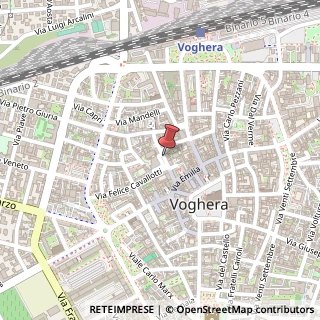 Mappa Via depretis agostino 21, 27058 Voghera, Pavia (Lombardia)