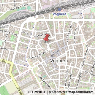 Mappa Via Agostino Depretis, 26, 27058 Voghera, Pavia (Lombardia)