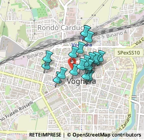 Mappa Via Garello, 27058 Voghera PV, Italia (0.265)