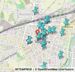 Mappa Via Garello, 27058 Voghera PV, Italia (0.375)