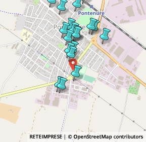 Mappa Via Giuseppe Garibaldi, 29010 Pontenure PC, Italia (0.46)