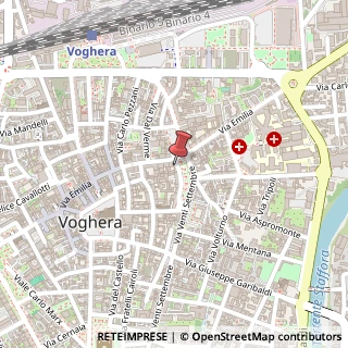 Mappa Piazza San Bovo, 9, 27058 Voghera, Pavia (Lombardia)