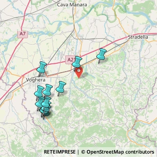 Mappa Str. Madonna, 27045 Casteggio PV, Italia (9.20333)