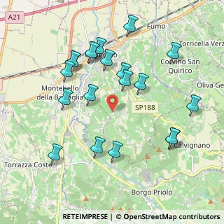 Mappa Str. Madonna, 27045 Casteggio PV, Italia (2.082)