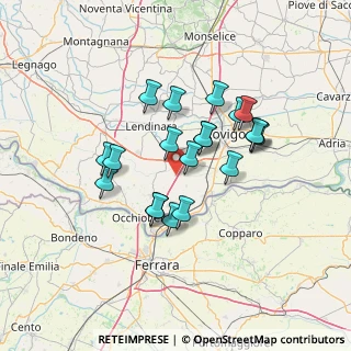 Mappa Via Giovanni Monti, 45030 Frassinelle Polesine RO, Italia (11.5575)