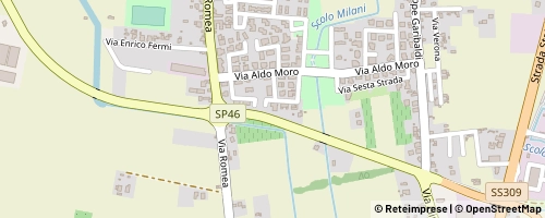 Mappa Taglio di Po