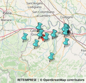 Mappa Via Breno, 29010 Agazzano PC, Italia (11.8725)