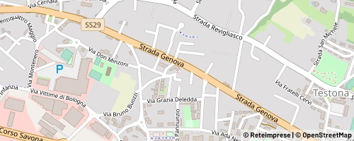 Mappa Moncalieri