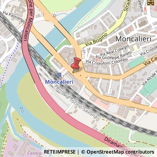 Mappa Via martiri della liberta' 2, 10024 Moncalieri, Torino (Piemonte)