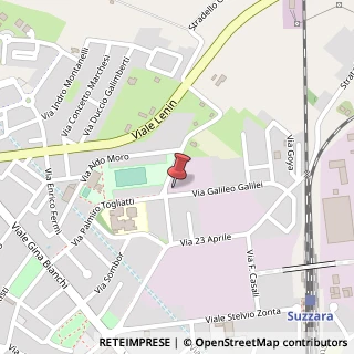 Mappa Via Galileo Galilei, 1A, 46029 Suzzara, Mantova (Lombardia)