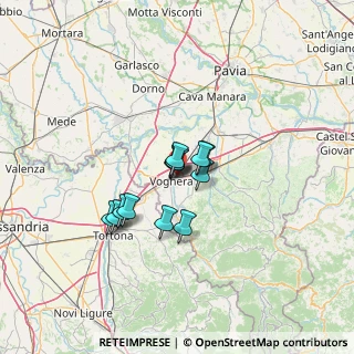 Mappa Via Enrico Uberti, 27058 Voghera PV, Italia (8.37231)