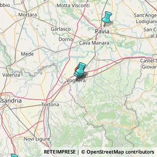 Mappa Via Enrico Uberti, 27058 Voghera PV, Italia (42.64)