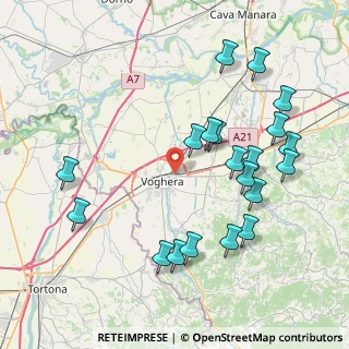 Mappa Via Enrico Uberti, 27058 Voghera PV, Italia (8.792)