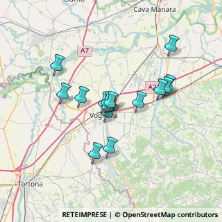 Mappa Via Enrico Uberti, 27058 Voghera PV, Italia (5.826)