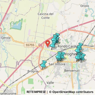 Mappa Via Piemonte, 27058 Voghera PV, Italia (1.79071)