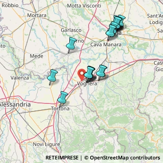 Mappa Via Piemonte, 27058 Voghera PV, Italia (15.2965)