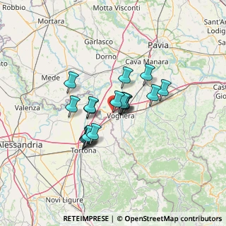 Mappa Via Piemonte, 27058 Voghera PV, Italia (9.41889)
