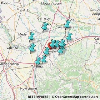Mappa Via Piemonte, 27058 Voghera PV, Italia (9.69467)