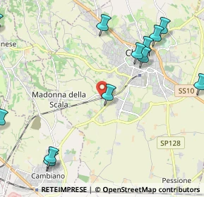 Mappa Via Maestro Rollandino, 10023 Chieri TO, Italia (2.8375)