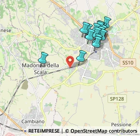 Mappa Via Maestro Rollandino, 10023 Chieri TO, Italia (1.96667)