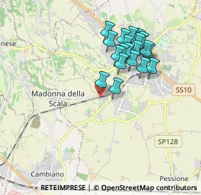 Mappa Via Maestro Rollandino, 10023 Chieri TO, Italia (1.687)