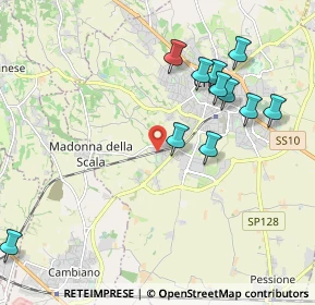 Mappa Via Maestro Rollandino, 10023 Chieri TO, Italia (2.13273)