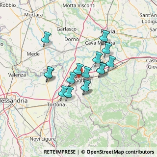 Mappa Str. dei Prati Nuovi, 27058 Voghera PV, Italia (10.68938)