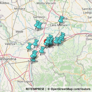 Mappa Str. dei Prati Nuovi, 27058 Voghera PV, Italia (8.8155)