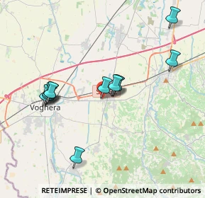 Mappa Area Commerciale Montebello, 27058 Voghera PV, Italia (3.56917)