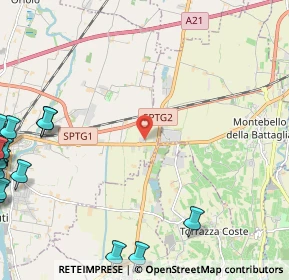 Mappa Area Commerciale Montebello, 27058 Voghera PV, Italia (3.9535)