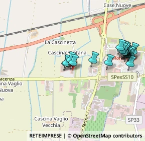 Mappa Area Commerciale Montebello, 27058 Voghera PV, Italia (0.5475)