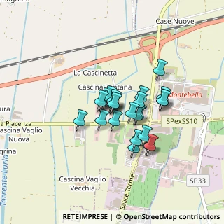 Mappa Area Commerciale Montebello, 27058 Voghera PV, Italia (0.272)