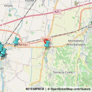 Mappa Km. 11.418 Strada Bressana-salice, 27054 Cascina Nuova PV, Italia (4.301)