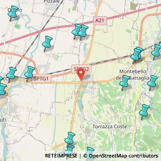 Mappa Km. 11.418 Strada Bressana-salice, 27054 Cascina Nuova PV, Italia (3.7165)