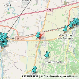 Mappa Km. 11.418 Strada Bressana-salice, 27054 Cascina Nuova PV, Italia (3.709)