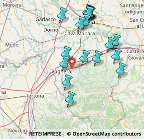 Mappa Km. 11.418 Strada Bressana-salice, 27054 Cascina Nuova PV, Italia (16.6195)