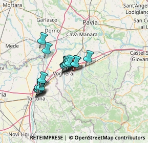 Mappa Km. 11.418 Strada Bressana-salice, 27058 Voghera PV, Italia (10.691)