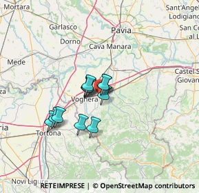 Mappa Km. 11.418 Strada Bressana-salice, 27058 Voghera PV, Italia (8.78083)