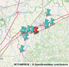 Mappa Km. 11.418 Strada Bressana-salice, 27058 Voghera PV, Italia (5.155)