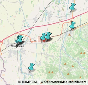 Mappa Km. 11.418 Strada Bressana-salice, 27058 Voghera PV, Italia (3.61833)