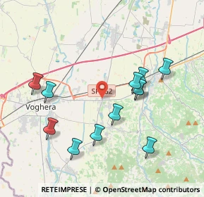 Mappa Km. 11.418 Strada Bressana-salice, 27054 Cascina Nuova PV, Italia (3.9275)