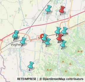 Mappa Km. 11.418 Strada Bressana-salice, 27058 Voghera PV, Italia (3.77154)