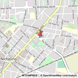 Mappa Via San Quirico, 8, 10042 Nichelino, Torino (Piemonte)