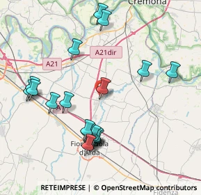 Mappa Piazza Cinquecentenario, 29016 Cortemaggiore PC, Italia (8.3885)