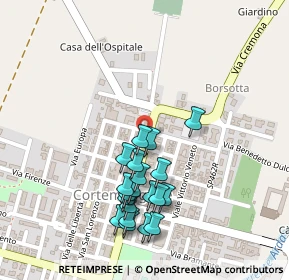 Mappa Piazza Cinquecentenario, 29016 Cortemaggiore PC, Italia (0.231)