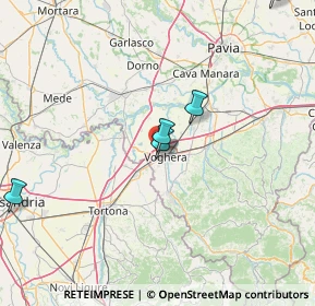 Mappa Via Pietro Nenni, 27058 Voghera PV, Italia (33.17769)