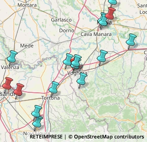 Mappa Via Pietro Nenni, 27058 Voghera PV, Italia (19.0325)