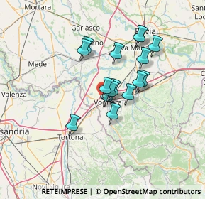 Mappa Via Pietro Nenni, 27058 Voghera PV, Italia (10.52938)